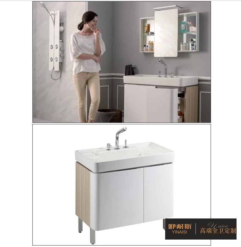 方案2:浴室柜+可移动镜柜 方案2:浴室柜+可移动镜柜