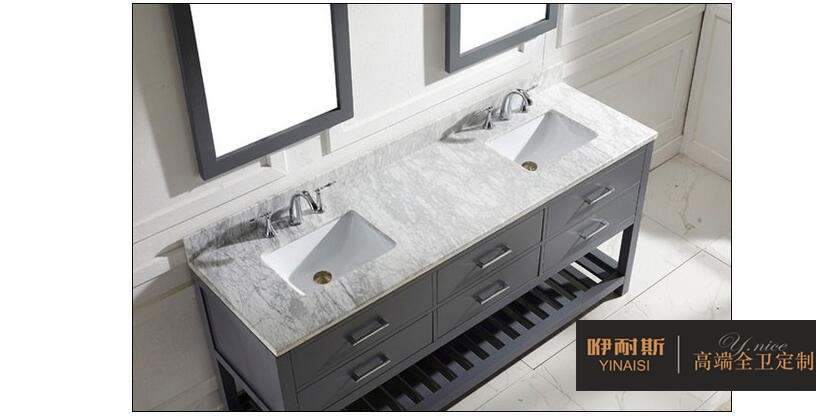 方案3:双人浴室柜+2个镜子 方案3:双人浴室柜+2个镜子