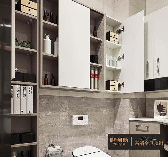 挂墙式浴室柜设计,精致的雕刻增添了优雅和魅力。两个开放式货架解决“必备品”清单上的任何产品,存放和拿取都方便。 挂墙式浴室柜设计,精致的雕刻增添了优雅和魅力。两个开放式货架解决“必备品”清单上的任何产品,存放和拿取都方便。