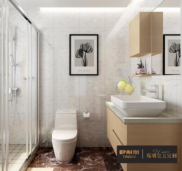 小巧的吊柜,满足卫生间日常收纳;设置隔板,方便洗漱用品摆放。 小巧的吊柜,满足卫生间日常收纳;设置隔板,方便洗漱用品摆放。